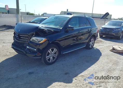 2013 Mercedes-Benz Ml 350 from USA, damaged, VIN 4JGDA5JB7DA262749
